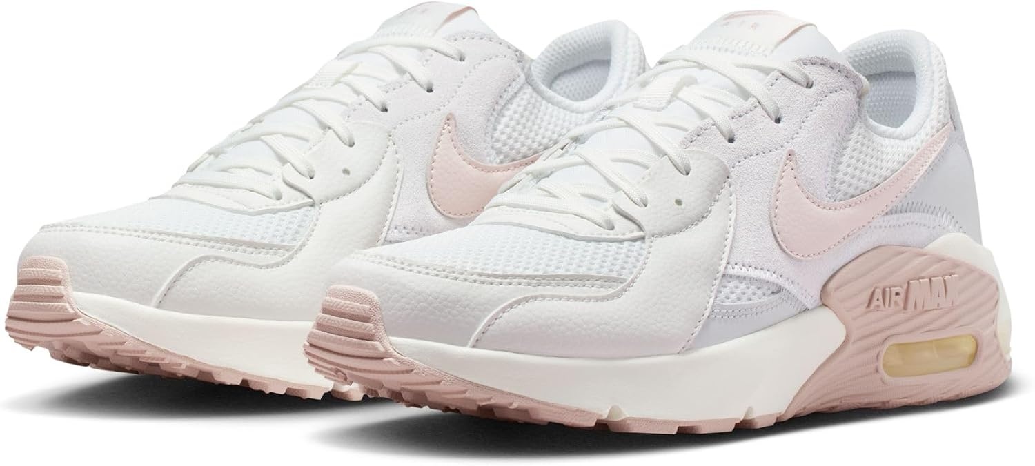 image:imageNike Womens Air Max Excee ShoesSummit WhiteSilt RedOff WhiteSail