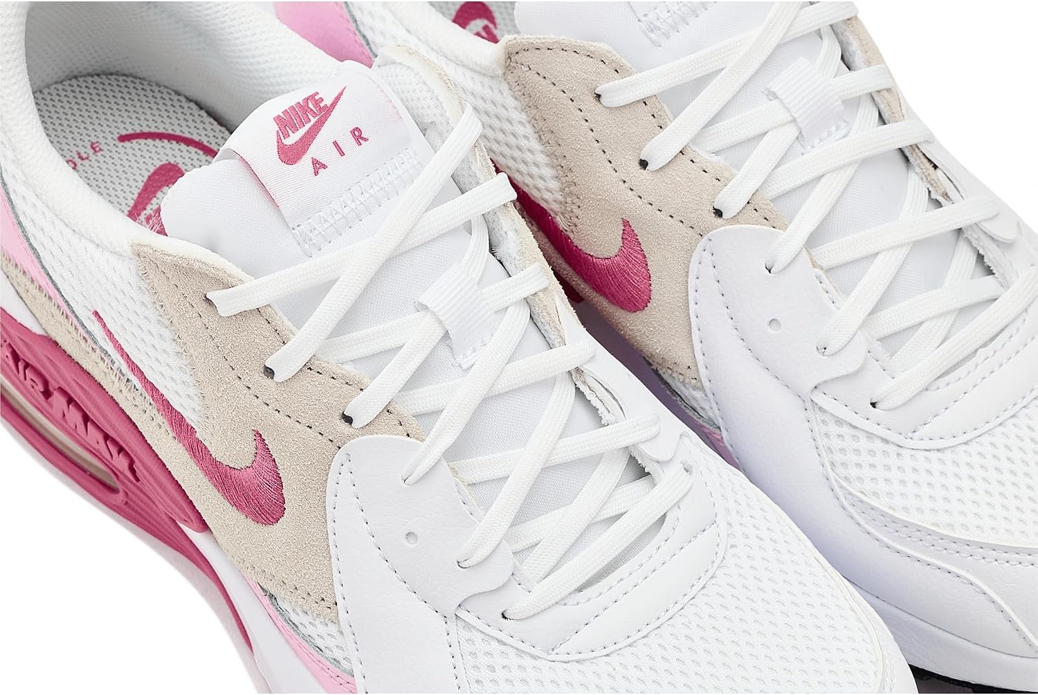 image:imageNike Womens Air Max Excee ShoesWhitePeonyPink FoamPlatinum Tint