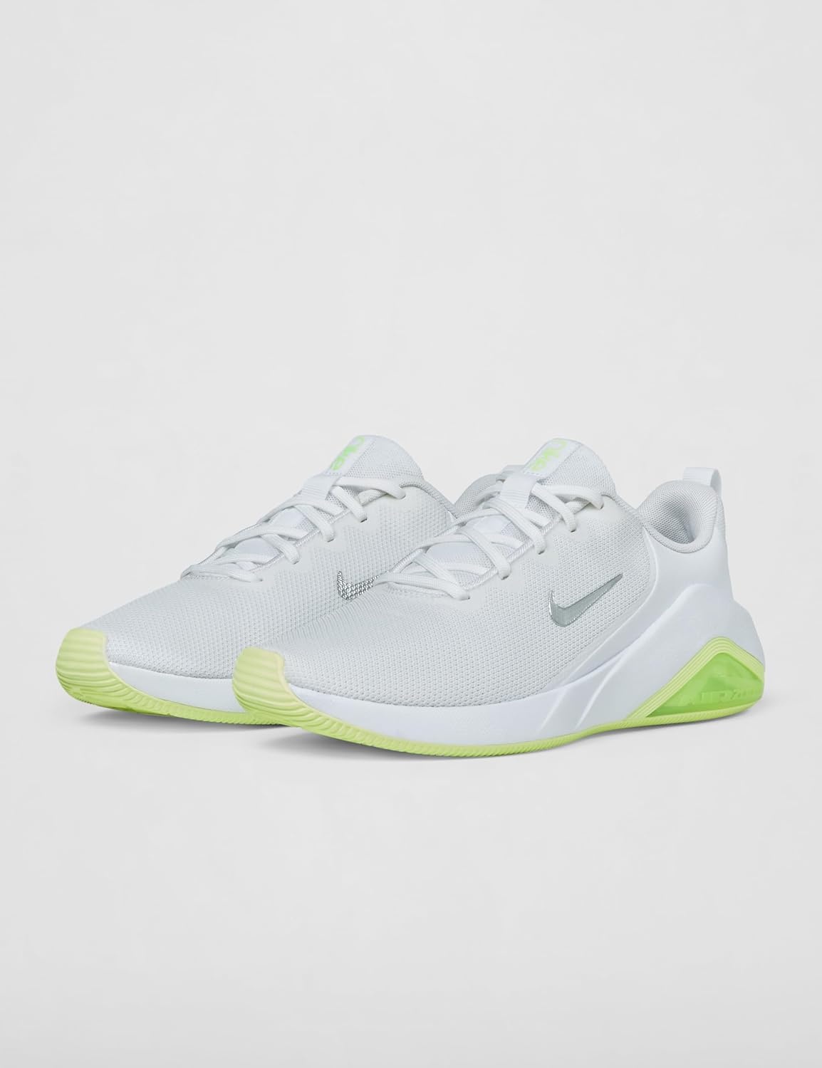 image:imageNike Womens Bella 7 TrainingWorkout ShoesWhiteMetallic SilverBarely Volt