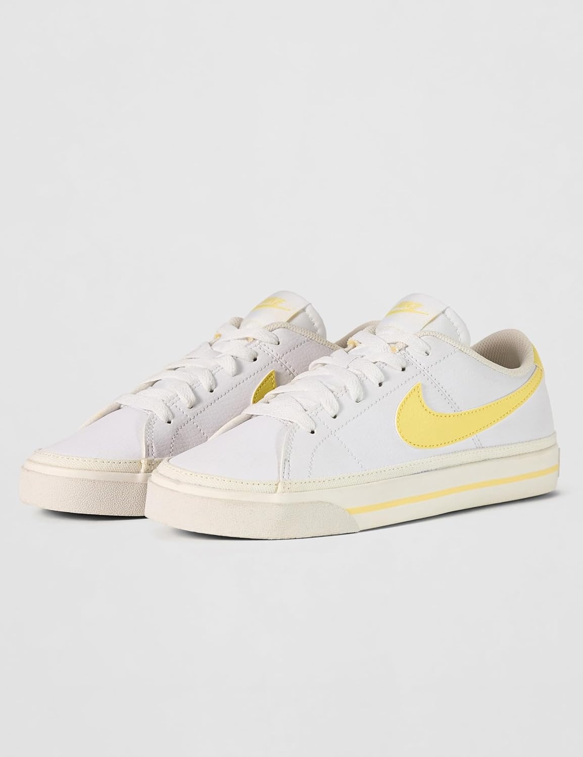 image:imageNike Womens Court Legacy Next Nature ShoesWhiteSoft YellowSail