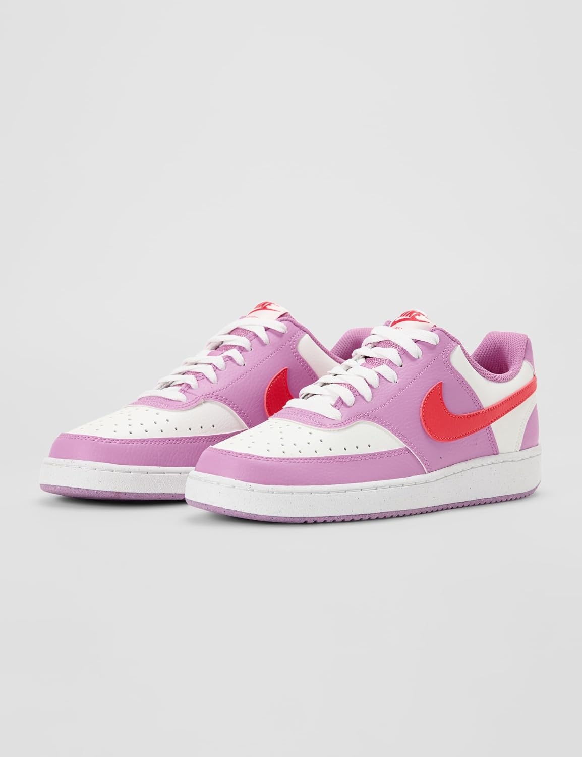 image:imageNike Womens Court Vision Low Next Nature ShoesLight MagentaLight CrimsonSummit White