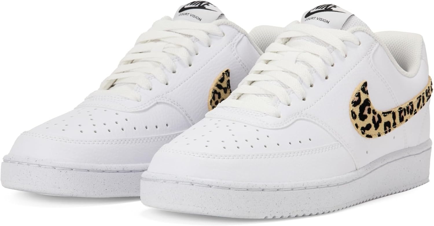 image:imageNike Womens Court Vision Low Next Nature ShoesWhiteMulticolorBlack