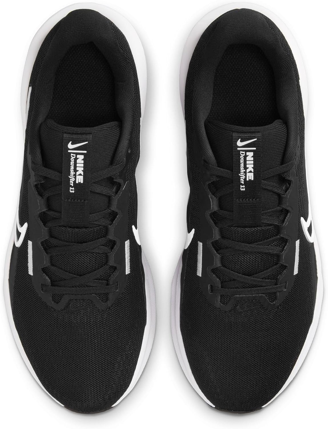 image:imageNike Womens Downshifter 13 Road Running ShoesBlackWhiteDark Smoke Grey