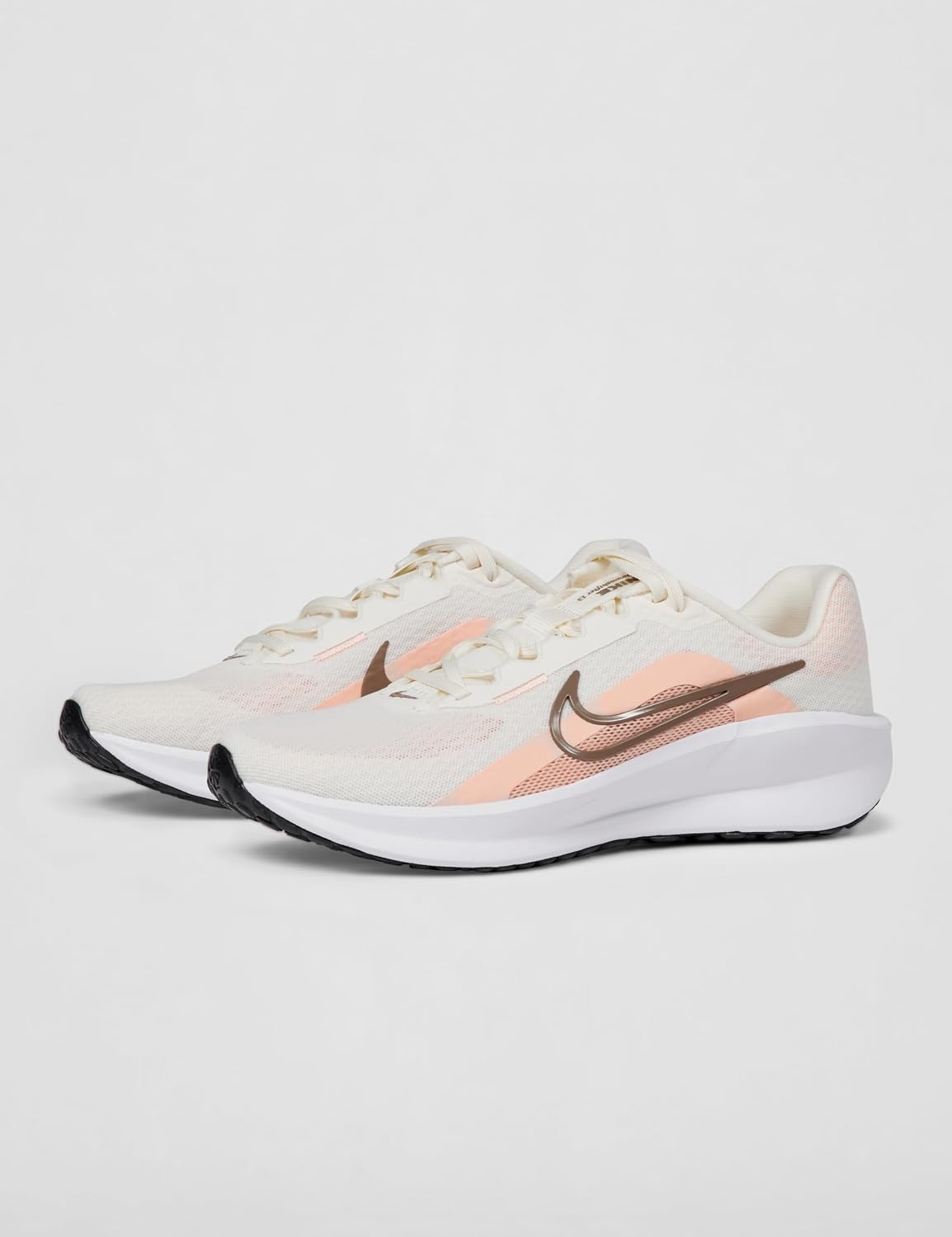 image:imageNike Womens Downshifter 13 Road Running ShoesSailMink BrownWashed CoralWhite
