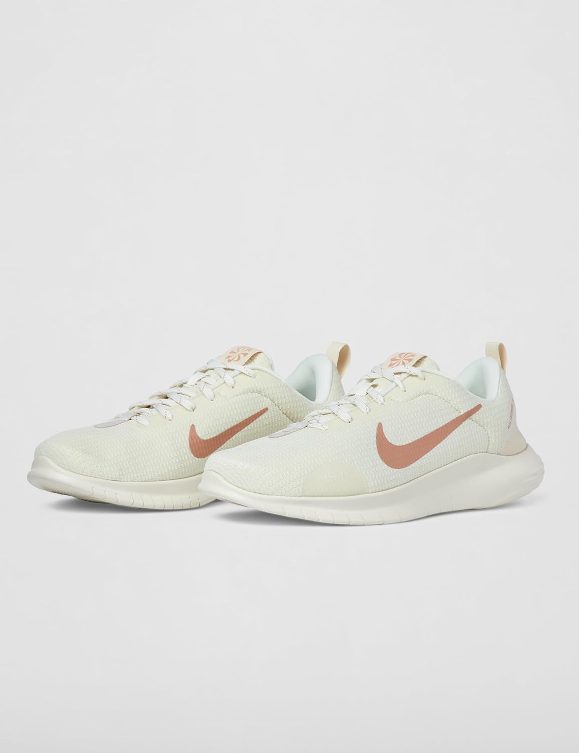 image:imageNike Womens Flex Experience Run 12 Road Running ShoesSoft PearlRose GoldPearl White