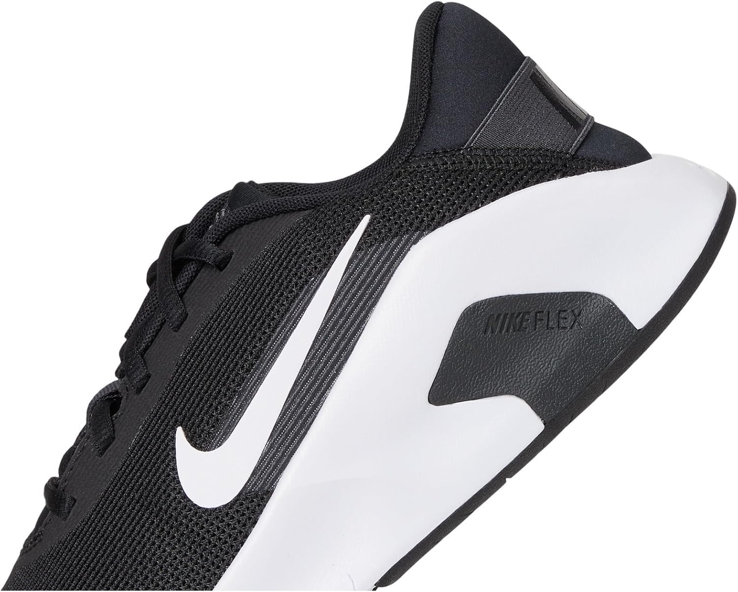 image:imageNike Womens Flex Train TrainingWorkout ShoesBlackWhiteAnthracite