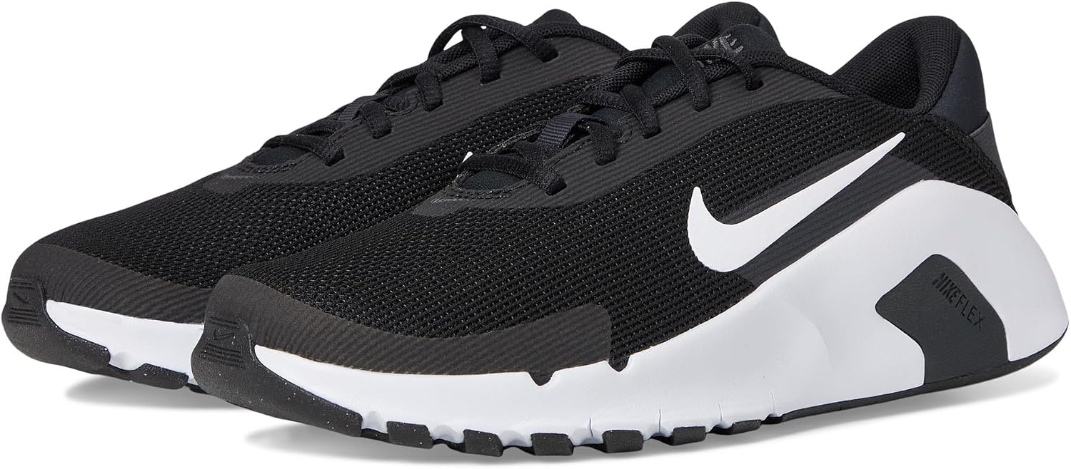 image:imageNike Womens Flex Train TrainingWorkout ShoesBlackWhiteAnthracite