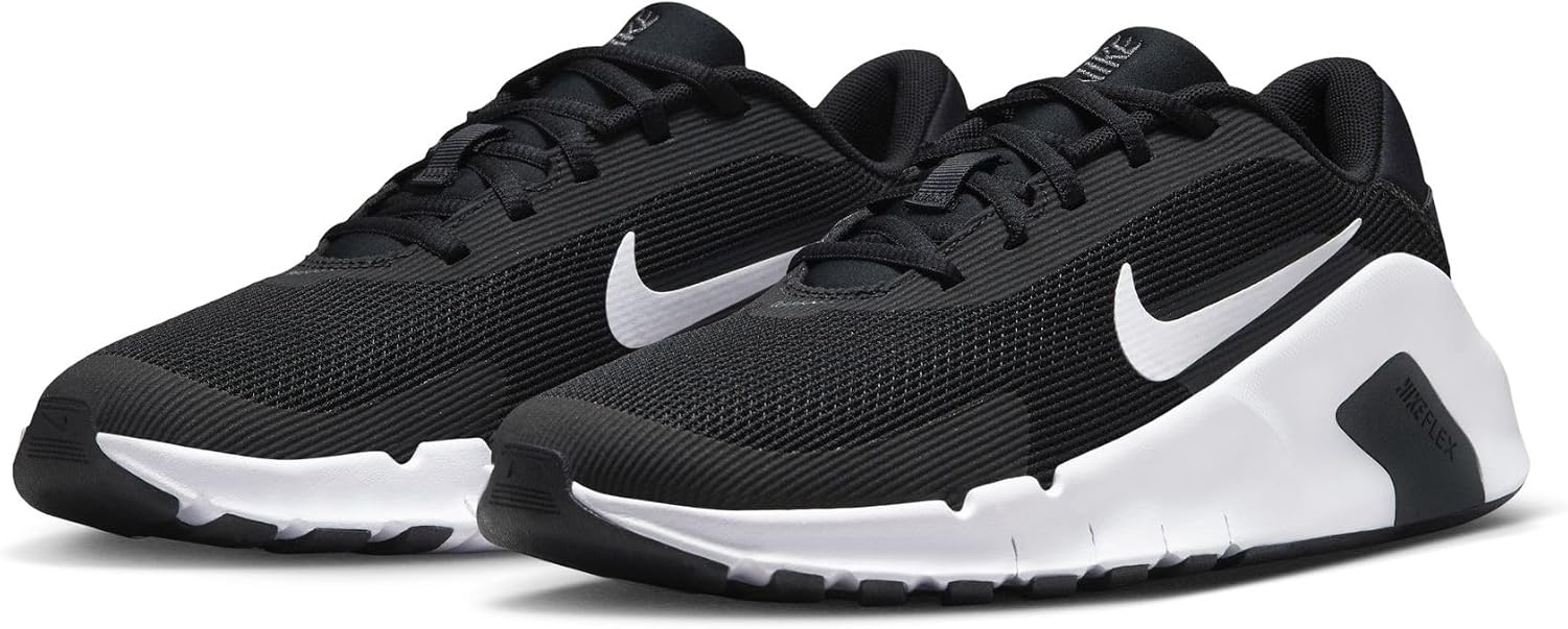 image:imageNike Womens Flex Train TrainingWorkout ShoesBlackWhiteAnthracite