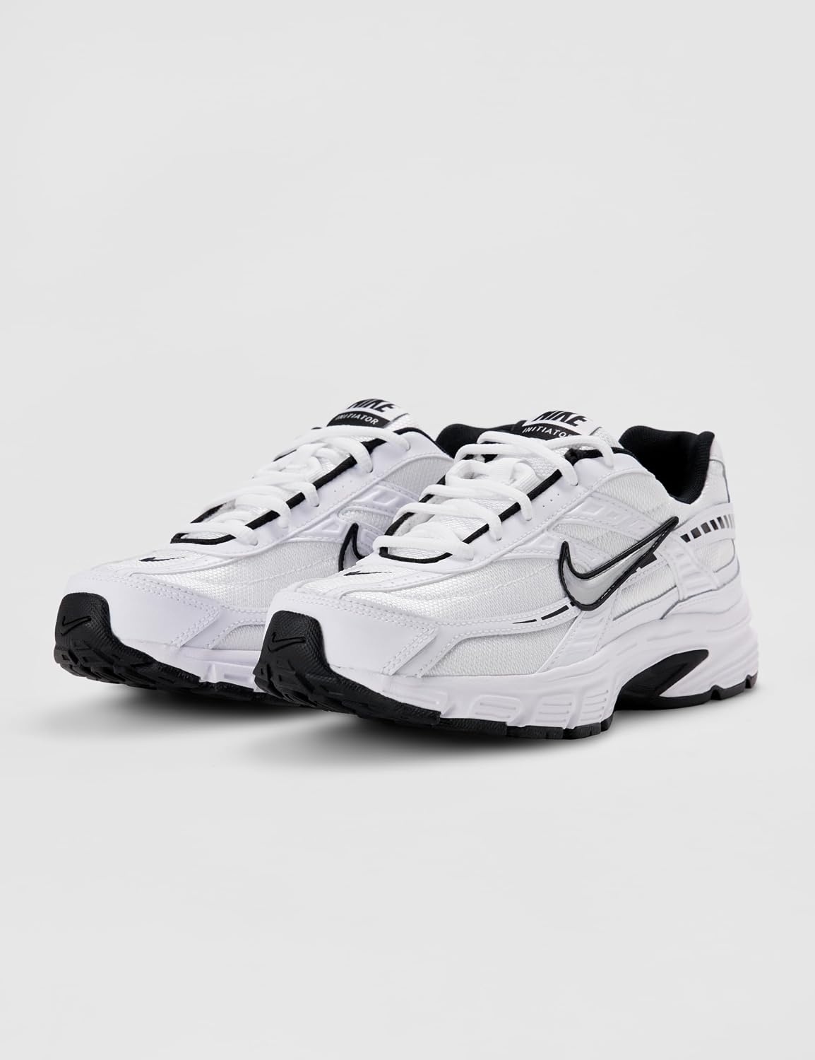 image:imageNike Womens Initiator Shoes Casual ShoesWhite Metallic Silver White Black