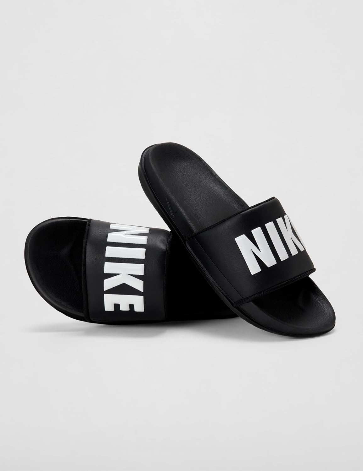 image:imageNike Womens Offcourt Slides Casual SandalsBlackWhiteBlack