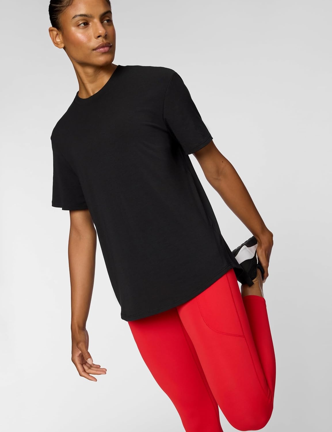image:imageNike Womens One Relaxed Drifit ShortSleeve TopBlack