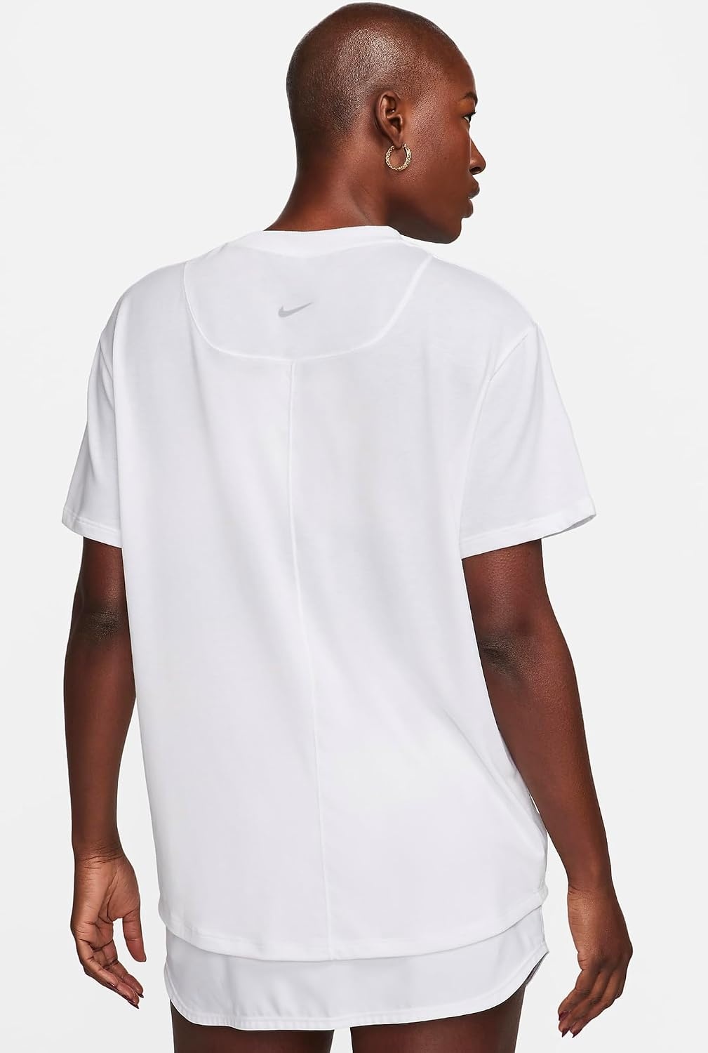 image:imageNike Womens One Relaxed Drifit ShortSleeve TopWhite