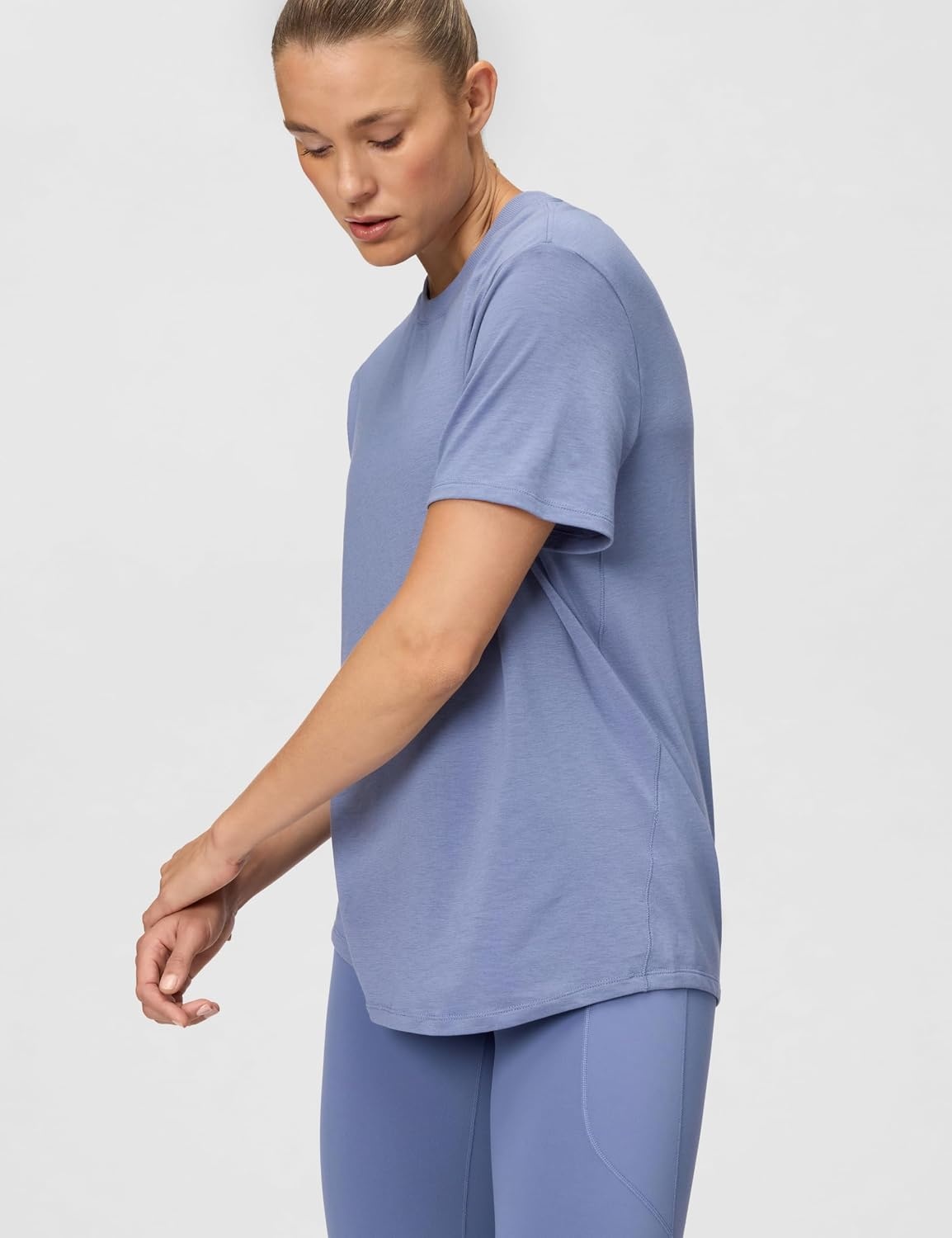 image:imageNike Womens One Relaxed Drifit ShortSleeve TopWorld Indigo