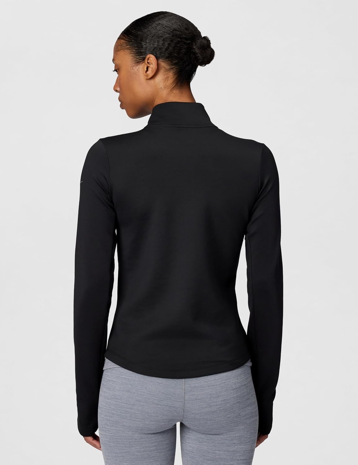image:imageNike Womens One Thermafit 12zip Mid LayerBlack