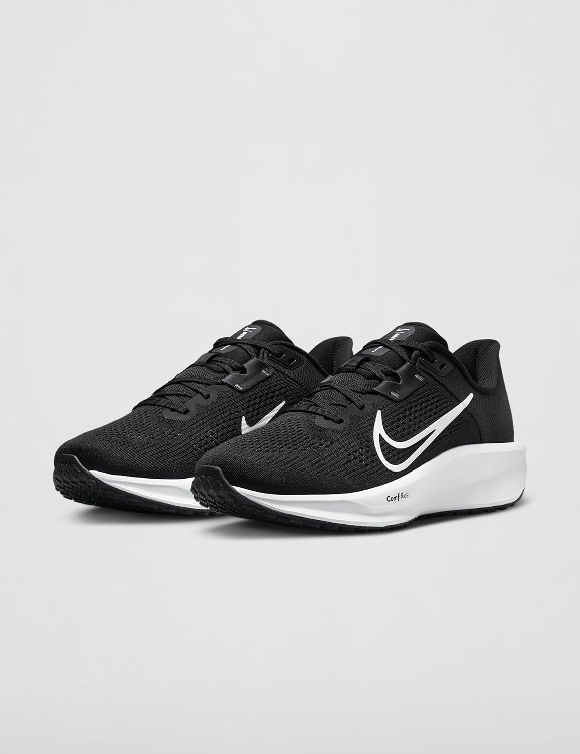 image:imageNike Womens Quest 6 Road Running ShoesBlackWhiteIron Grey
