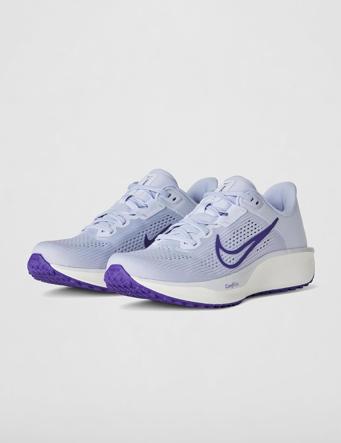image:imageNike Womens Quest 6 Road Running ShoesGhostCourt PurpleSummit White