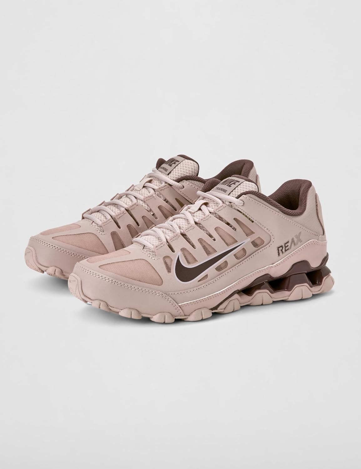 image:imageNike Womens Reax 8 TR Mesh TrainingWorkout ShoesSilt RedTattooPlatinum Violet