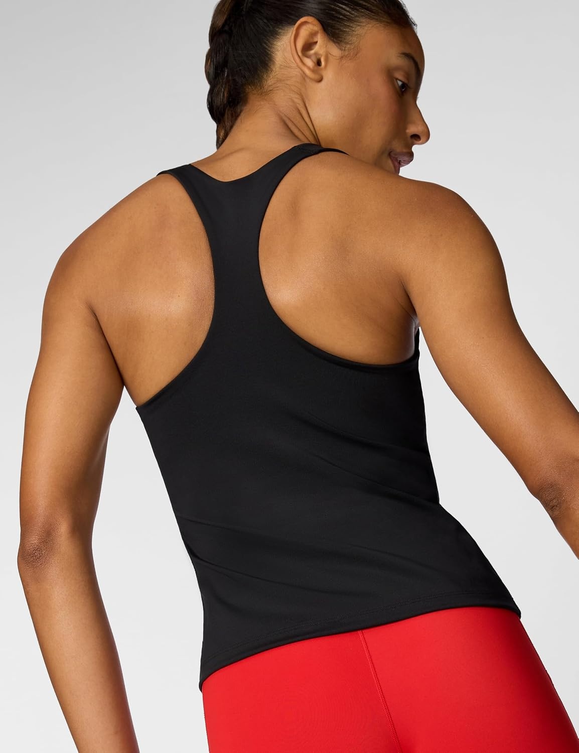 image:imageNike Womens Swoosh Sports Bra Tank Medium SupportBlackBlackWhite