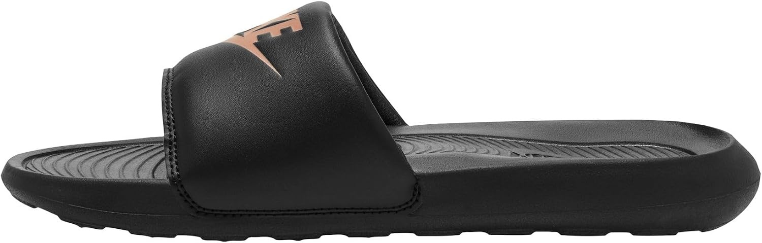 image:imageNike Womens Victori One Sandal Casual SandalsBlackMetallic Red BronzeBlack