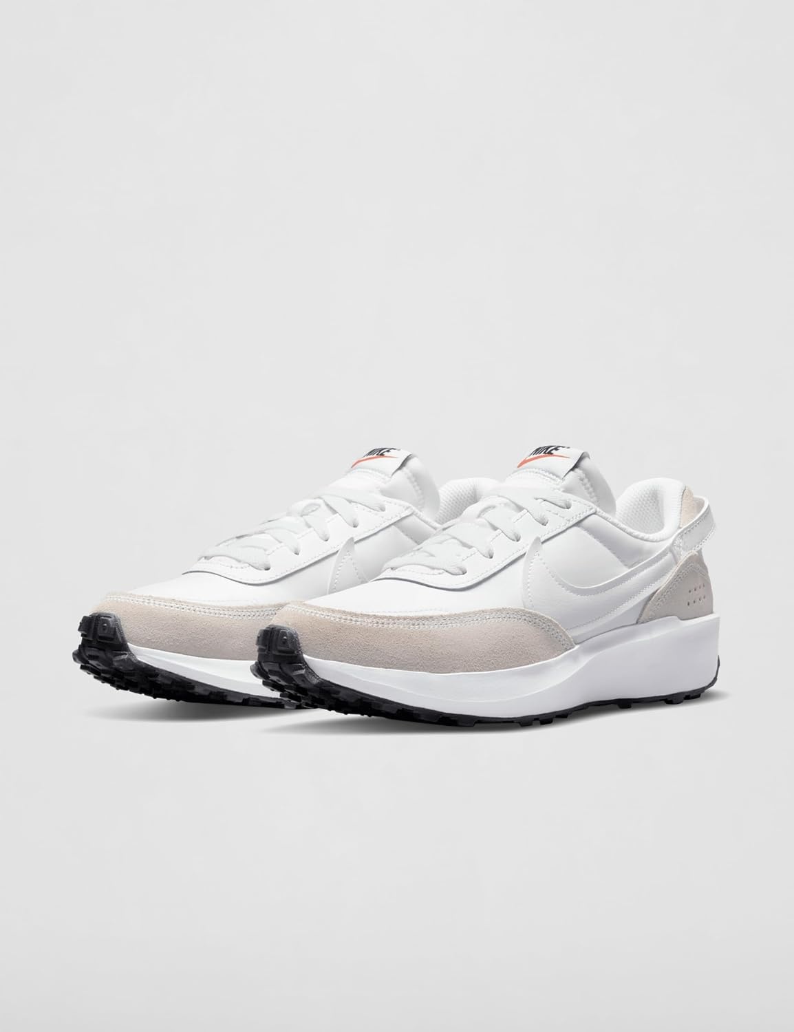 image:imageNike Womens Waffle Debut ShoesWhiteWhiteBlackOrange