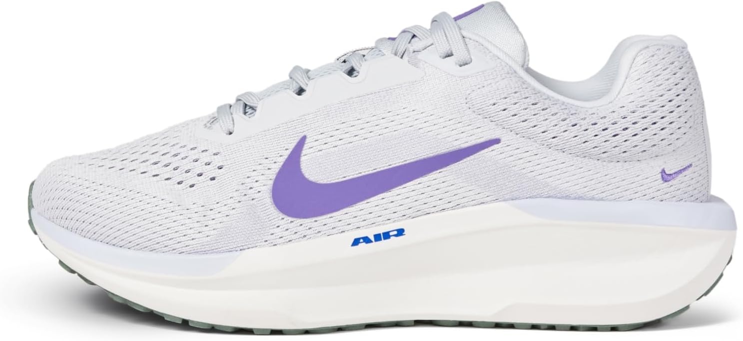 image:imageNike Womens Winflo 11 Road Running ShoesPure PlatinumGhostWild VioletConcord