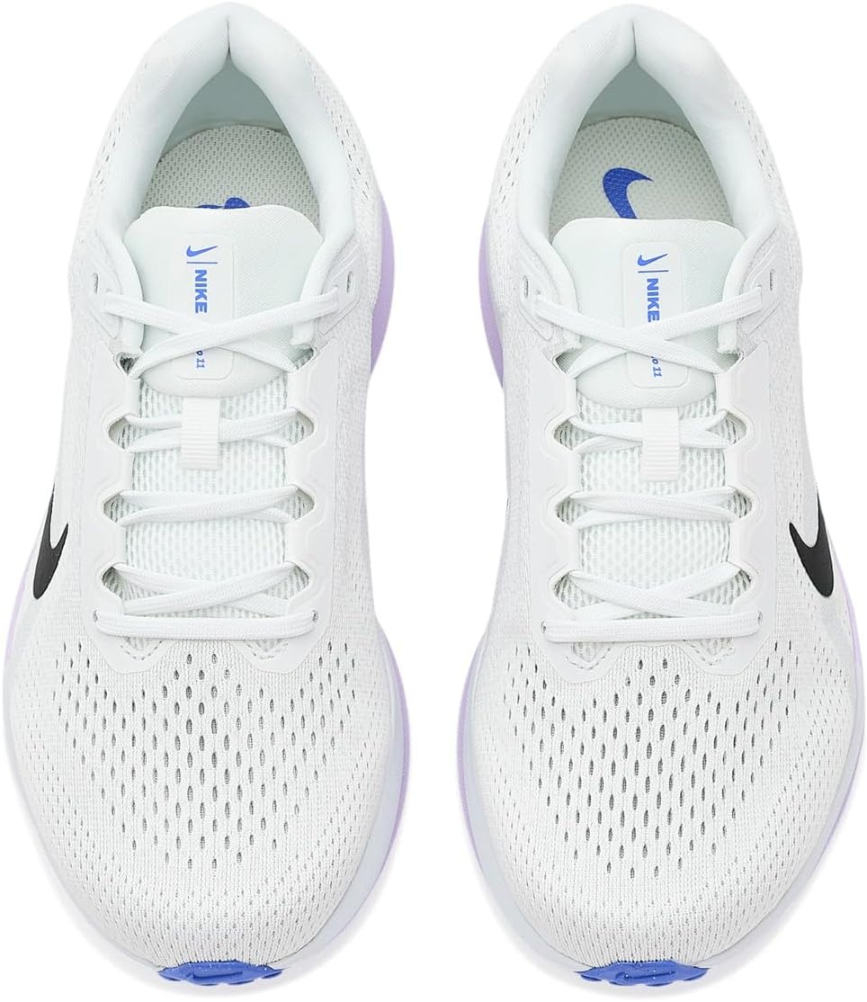 image:imageNike Womens Winflo 11 Road Running ShoesSummit WhiteBlackViolet MistSapphire