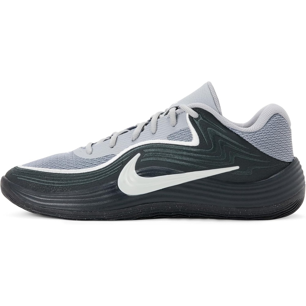 image:imageNike Unisex Adult Precision 8 Low Basketball ShoesAnthraciteSailWolf Grey