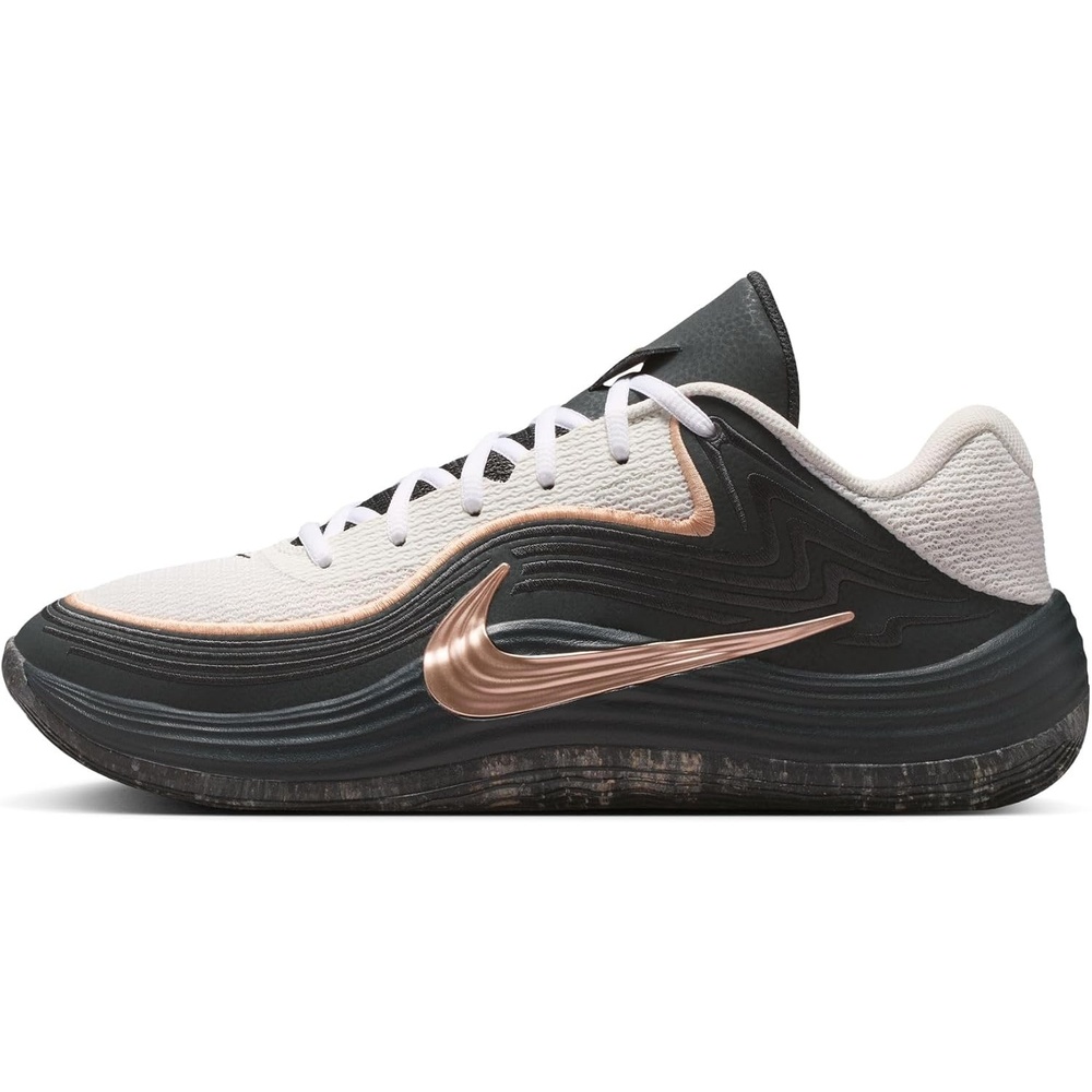image:imageNike Unisex Adult Precision 8 Low Basketball ShoesAnthraciteSunset Hazesailsunset Haze