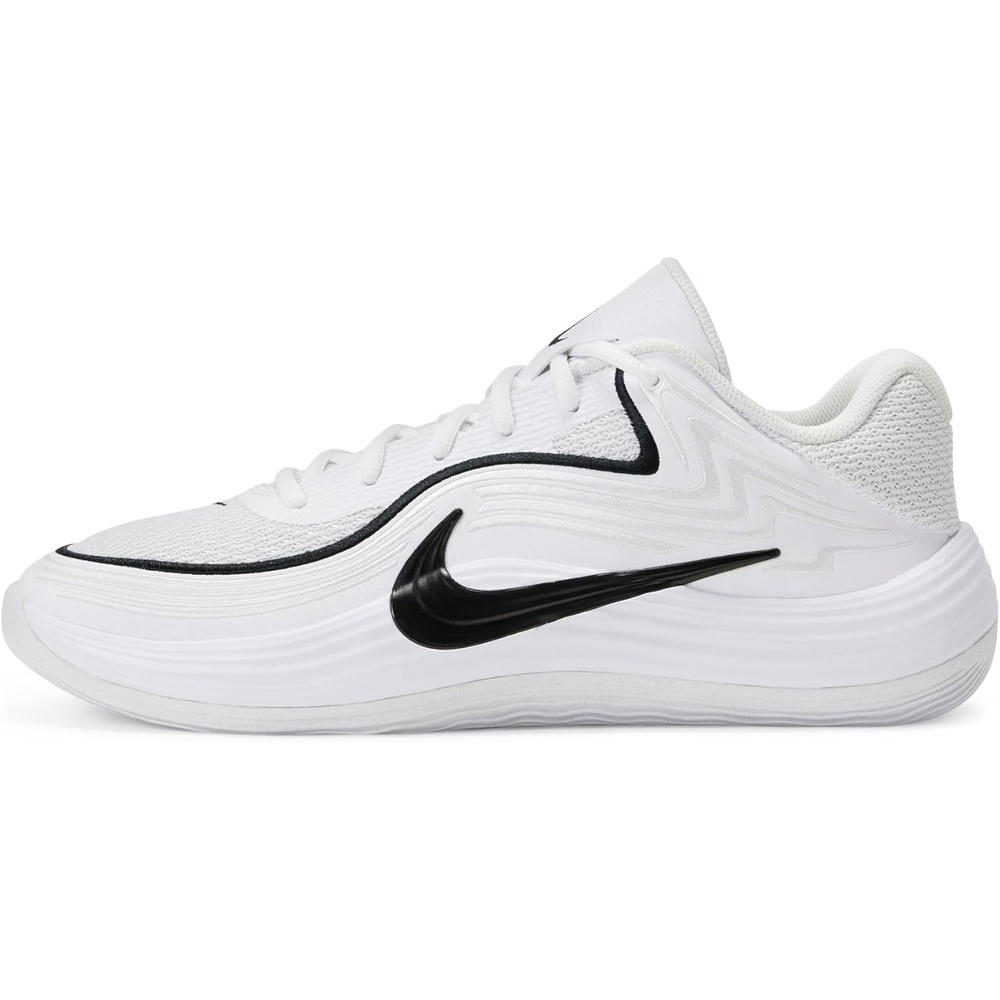image:imageNike Unisex Adult Precision 8 Low Basketball ShoesWhiteBlackBlack