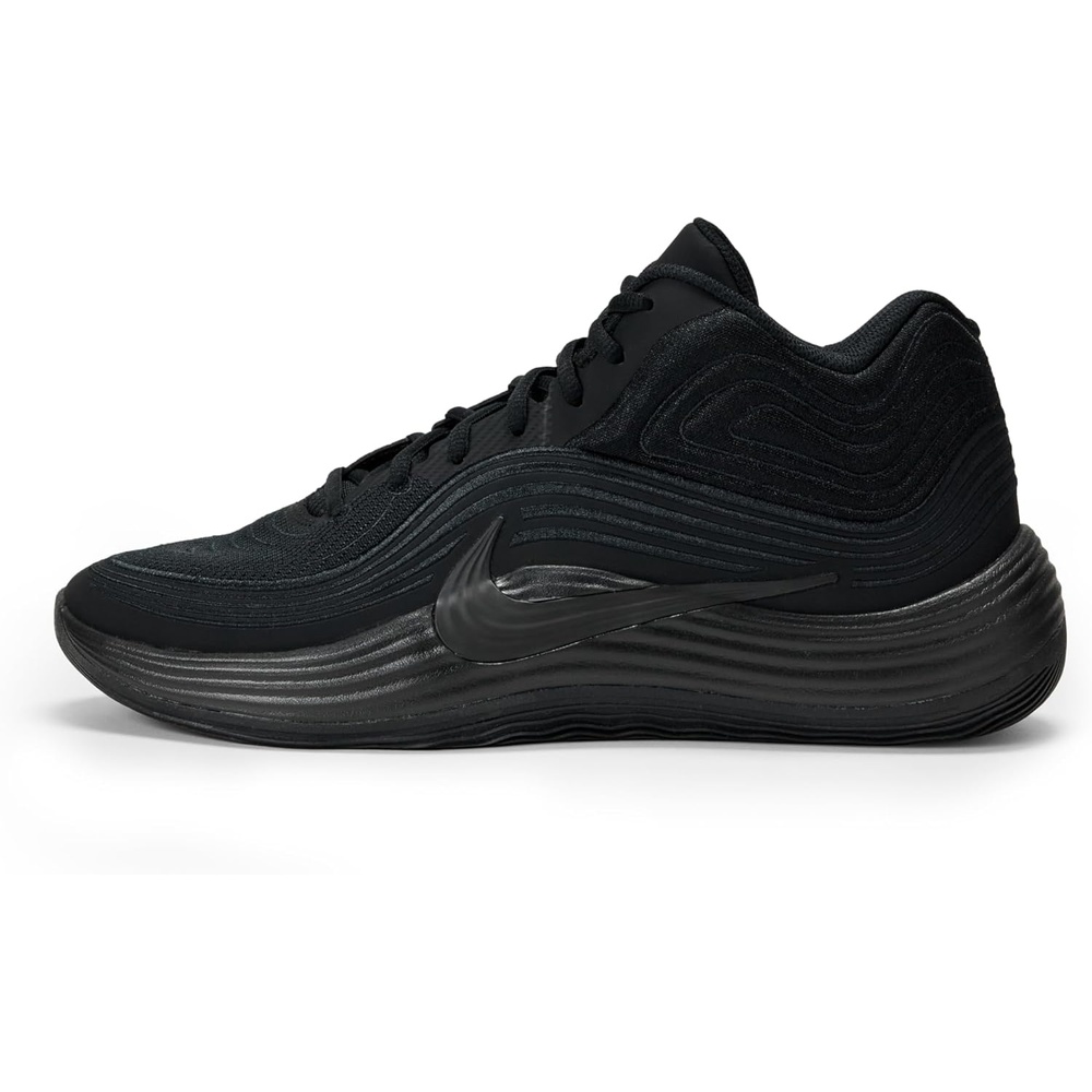 image:imageNike Unisex Adult Precision 8 Mid Basketball ShoesBlackBlackBlack