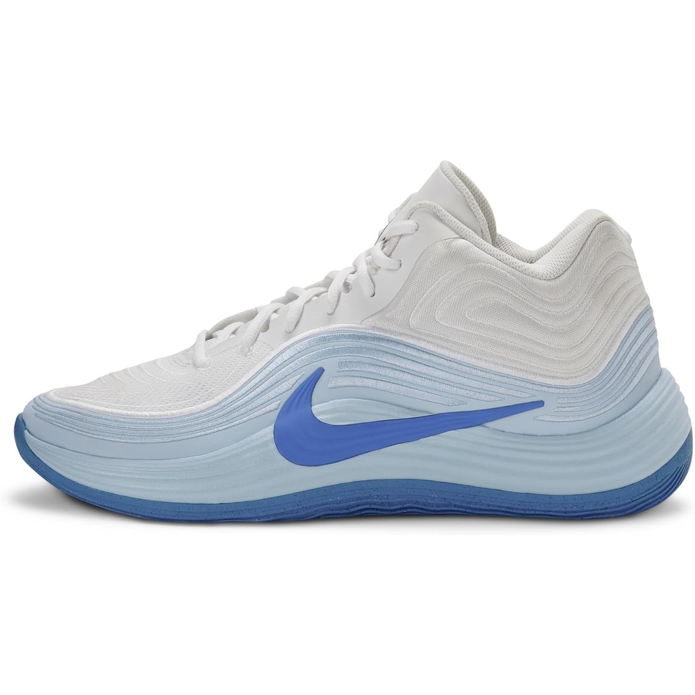 image:imageNike Unisex Adult Precision 8 Mid Basketball ShoesWhiteRoyal PulseHydrogen Blue