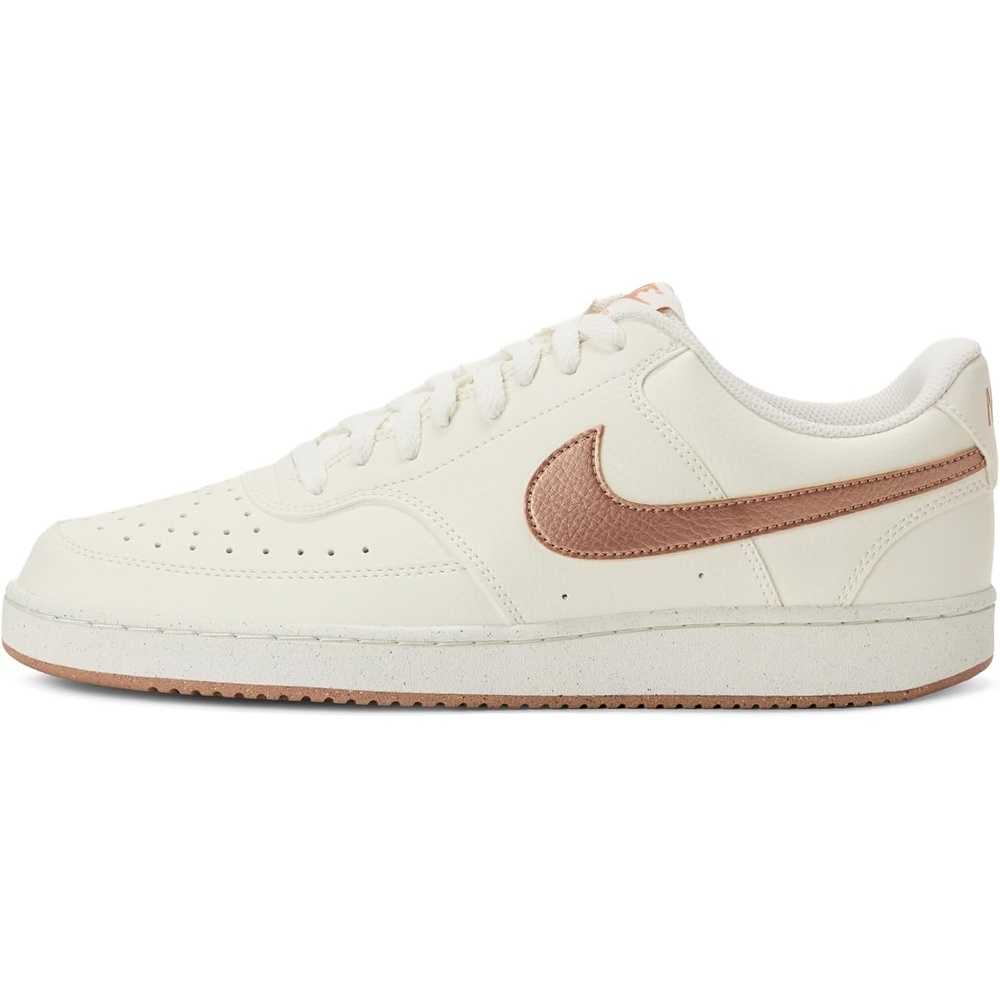 image:imageNike Womens Court Vision Low Next Nature ShoesSailMetallic Red BronzeRose Gold