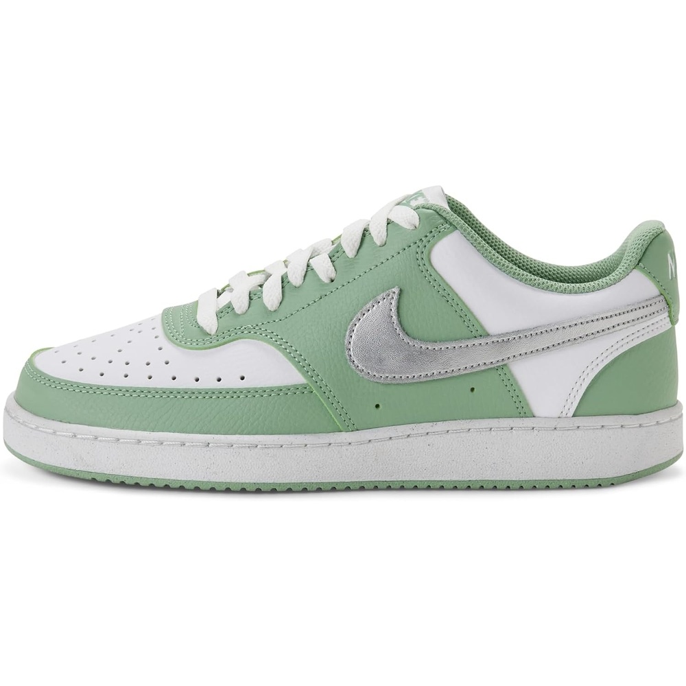 image:imageNike Womens Court Vision Low Next Nature ShoesSteamMetallic SilverWhite