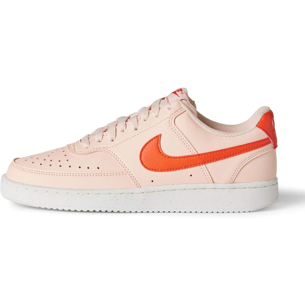 image:imageNike Womens Court Vision Low Next Nature ShoesWashed CoralPicante RedPicante Red