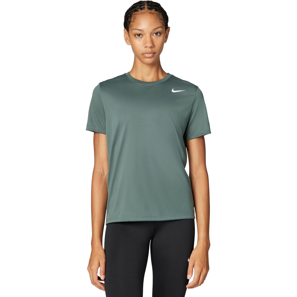 image:imageNike Womens Drifit Womens TShirtCamo GreenWhite