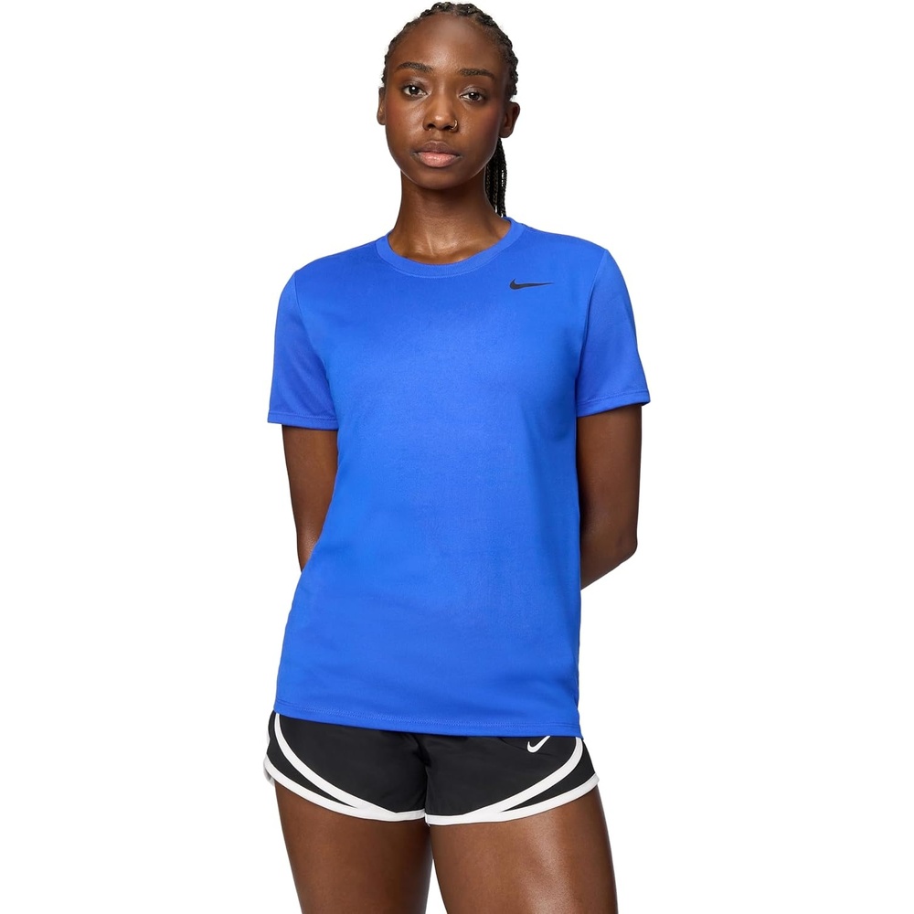 image:imageNike Womens Drifit Womens TShirtHyper RoyalBlack