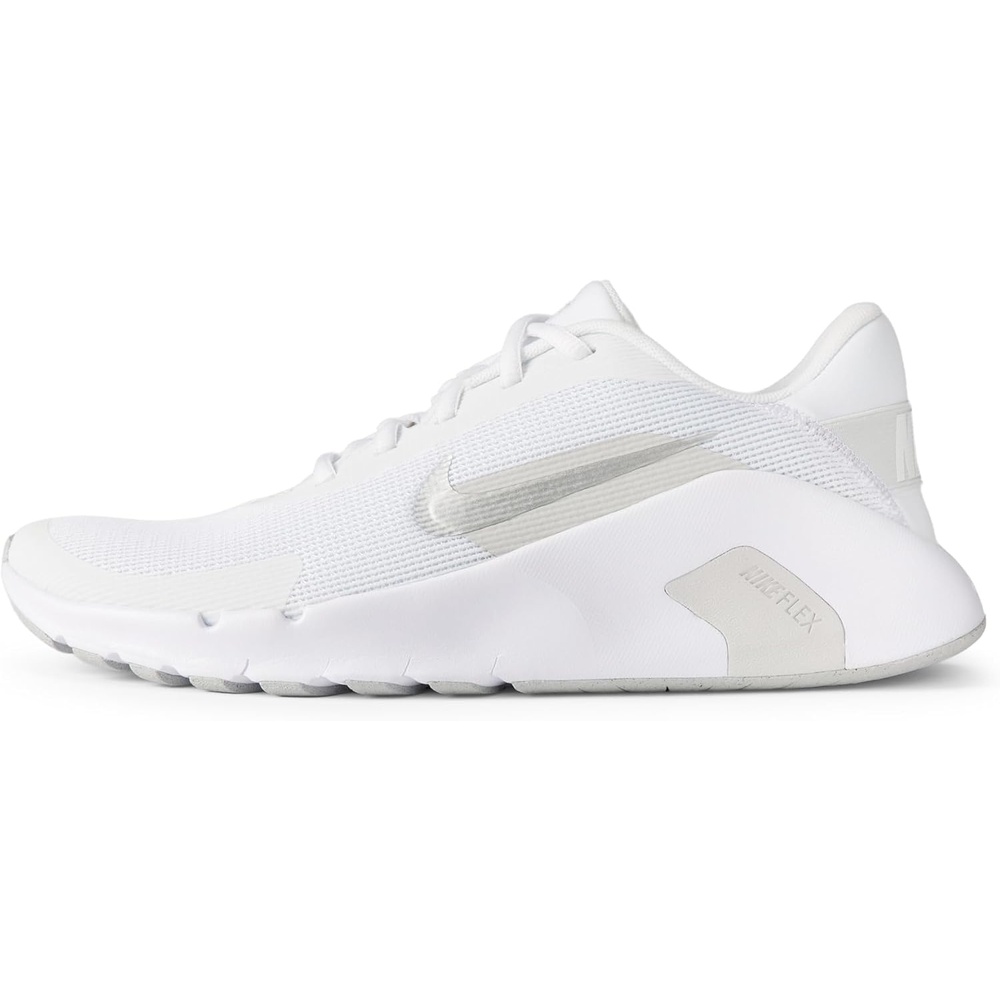 image:imageNike Womens Flex Train TrainingWorkout ShoesWhiteMetallic SilverPhoton Dust