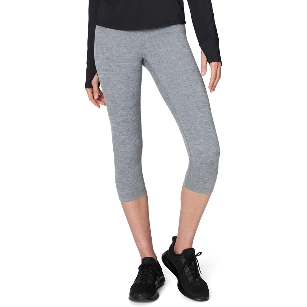 image:imageNike Womens One HighWaisted Crop LeggingsSmoke GreyHeather