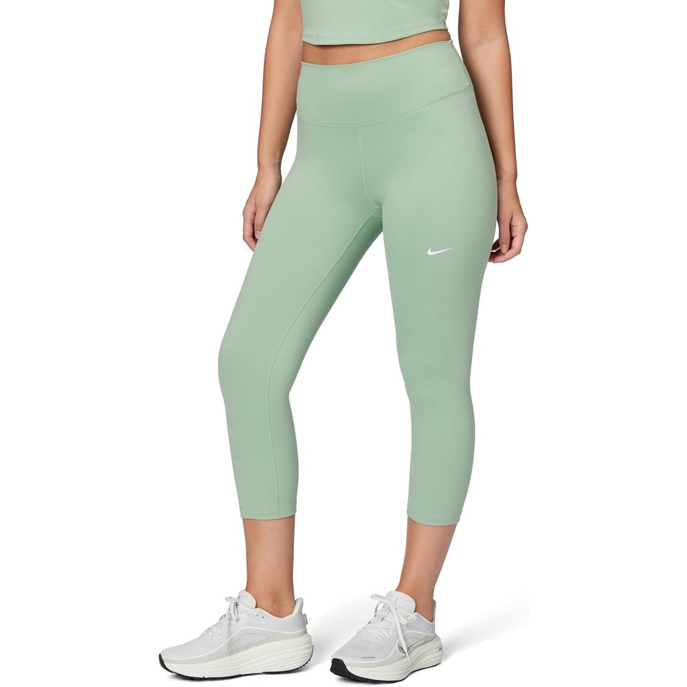 image:imageNike Womens One HighWaisted Crop LeggingsSteamWhite
