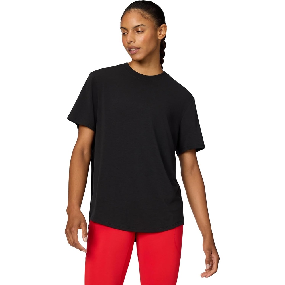 image:imageNike Womens One Relaxed Drifit ShortSleeve TopBlack