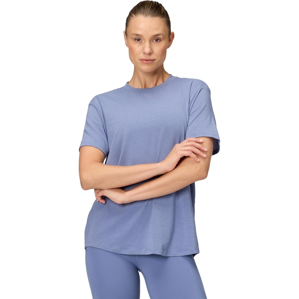 image:imageNike Womens One Relaxed Drifit ShortSleeve TopWorld Indigo