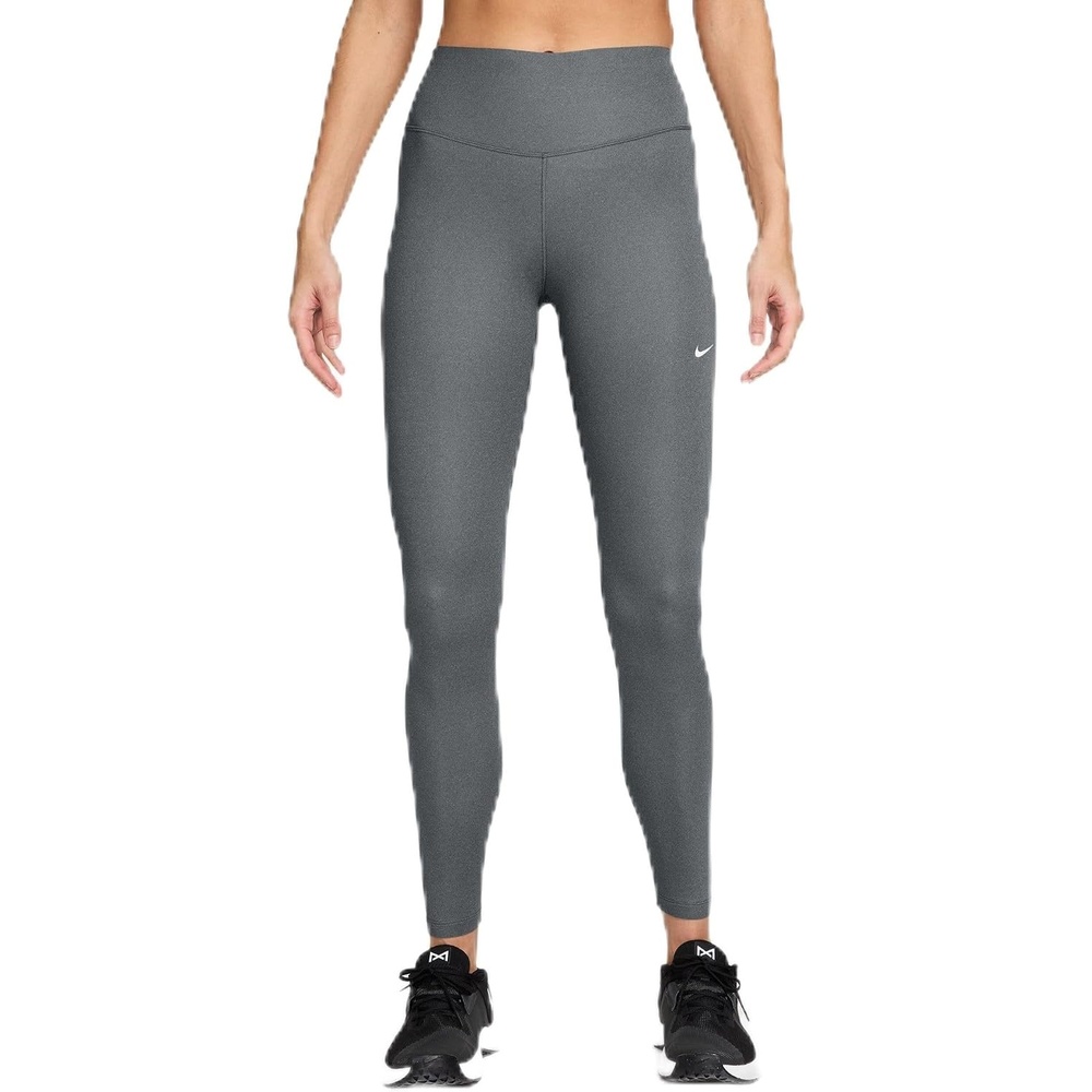 image:imageNike Womens One Thermafit HighWaisted FullLength LeggingsSmoke GreyHeatherWhite