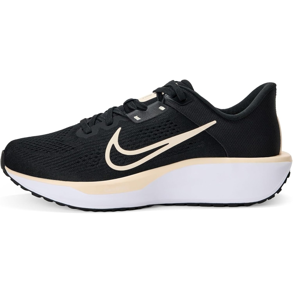 image:imageNike Womens Quest 6 Road Running ShoesBlackGuava IceWhiteMedium Ash