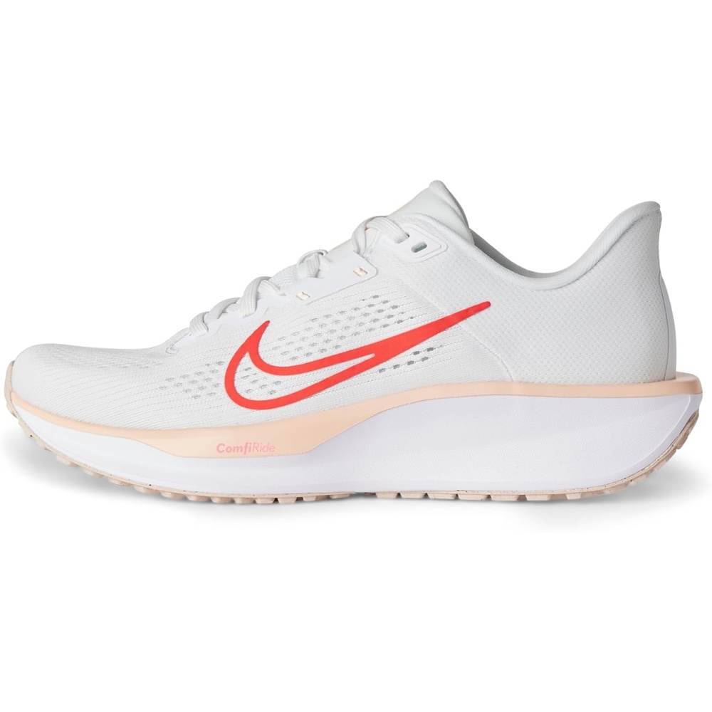 image:imageNike Womens Quest 6 Road Running ShoesWhiteBright CrimsonWashed Coral