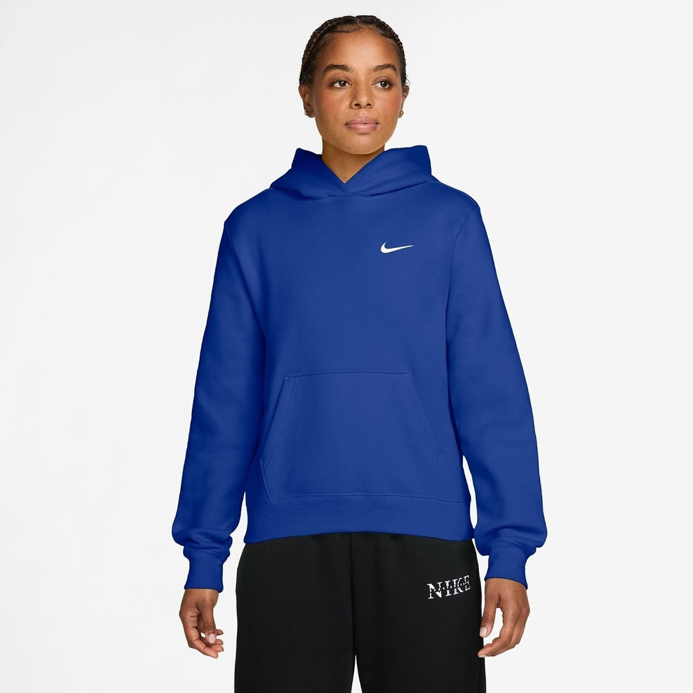 image:imageNike Womens Studio Fleece Standard HoodyOld RoyalSail