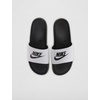 Nike Unisex Adult Benassi JDI Sandal(White/Black/Black)