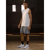 Nike Unisex Adult G.T. Jump Academy Basketball Shoes(White/Metallic Silver/Black)