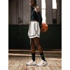 Nike Unisex Adult Giannis Immortality 4 Basketball Shoes(White/Black/Volt/Wolf Grey)