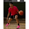Nike Unisex Adult Precision 7 Basketball Shoes(Pink Blast/Black/White)