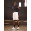 Nike Unisex Adult Precision 7 Basketball Shoes(White/Black)